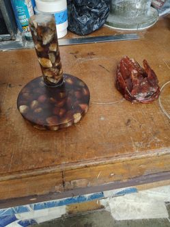 Handmade Fiberglass & Resin Decorative Pieces