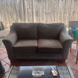 Outside Couch Needs Cleaning 
