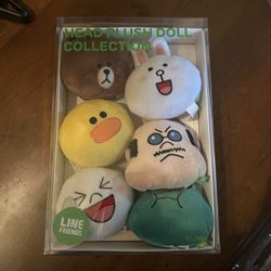Line Friends Plush Doll Collection