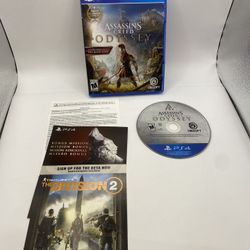 Assassin's Creed Odyssey (PlayStation 4, 2018) Tested Working  Authentic CIB