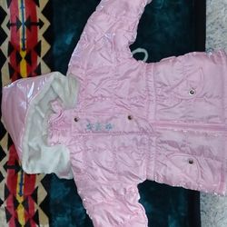 Pretty Pink Lil Girl Coat Size 4T(L)