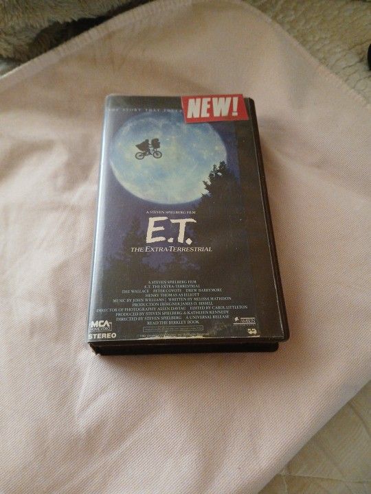 1988 Green Vintage E.T. ORIGINAL CLASSIC VHS Firm $$