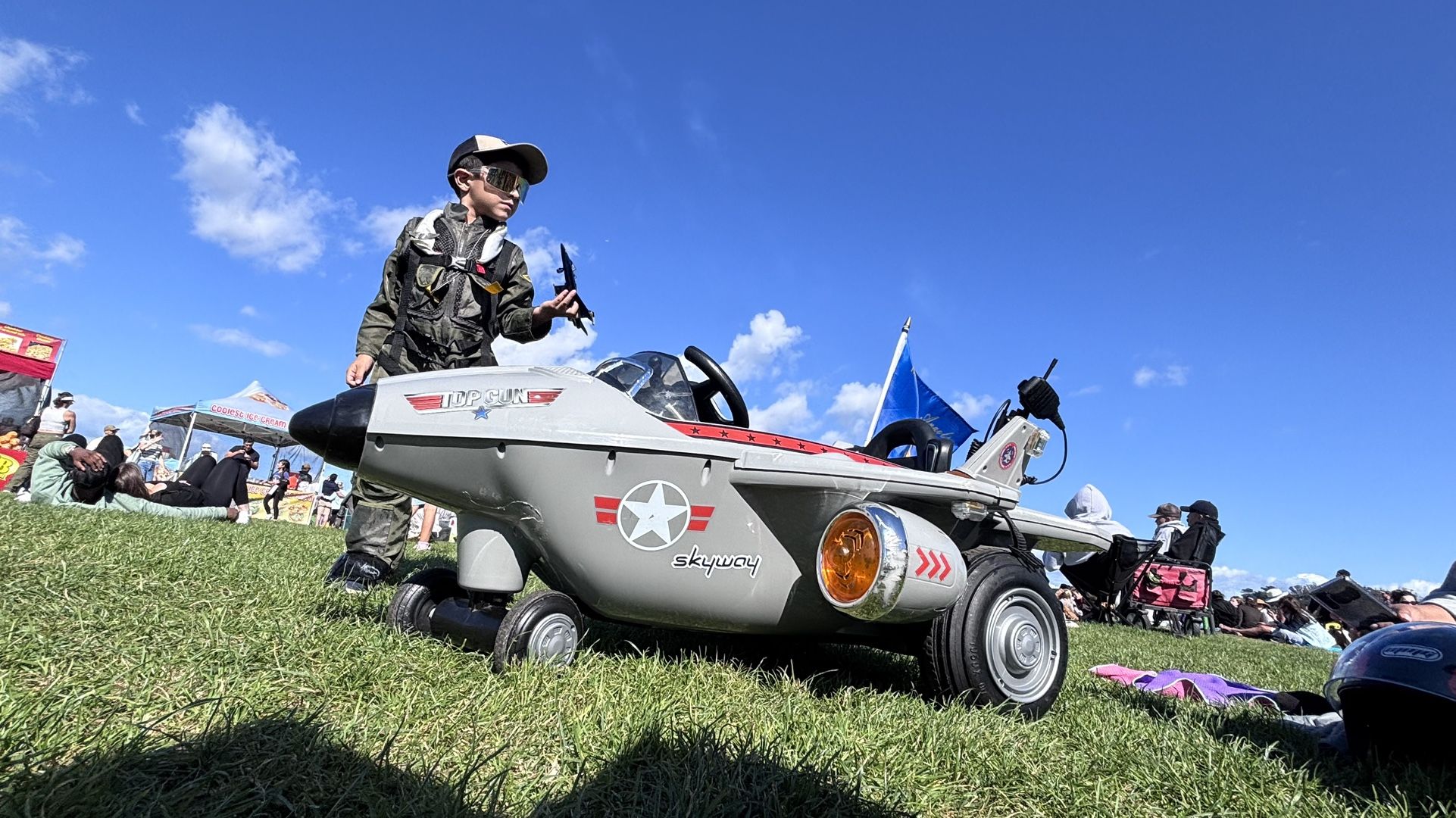 Top Gun Ride On Jet For Kids