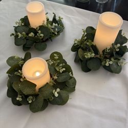 Candle Wreaths