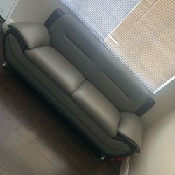 Leather Couch 