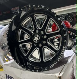 AMERICAN FORCE 24X12 RIDGE CC GLOSS BLACK MACHINED. WHEELS, TIRES, SUSPENSION,RINES Y GOMAS. CHECK PRICES