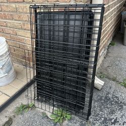 Foldable Metal Dog Crate 