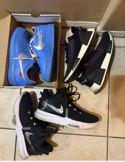 Nikes and adidas