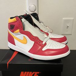 Air Jordan 1 Retro High OG “ Light Fusion Red” Size 12