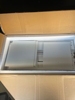 Croydex 24-in x 24-in Surface Mount White Mirrored Square Medicine Cabinet