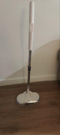 Household Floor Mop — Cordless, Charger & Extra Pads