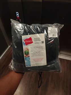 Hanes long black socks 12 pack brand new