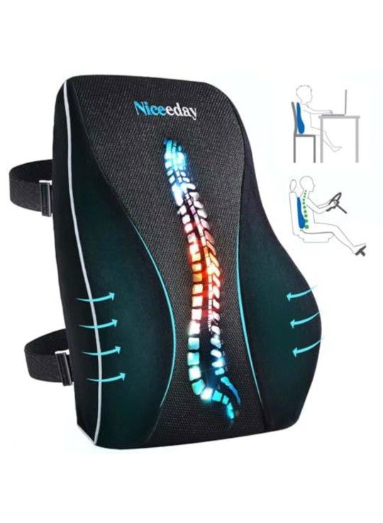 Lumbar Support Pillow for Office Chair Car Back Support