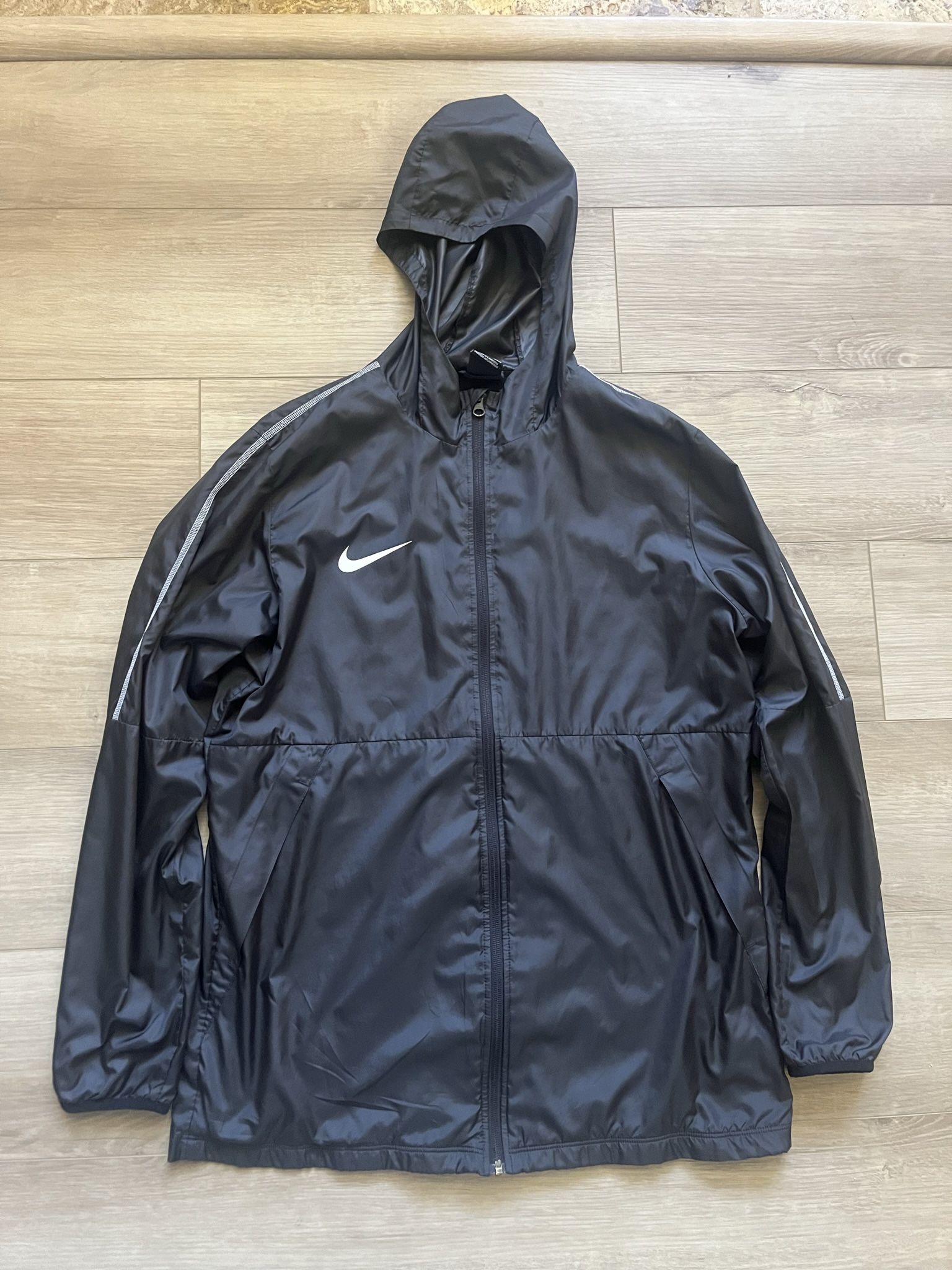 Nike Black Zip Up Windbreaker