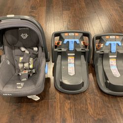 Uppababy car seat And 2 Bases