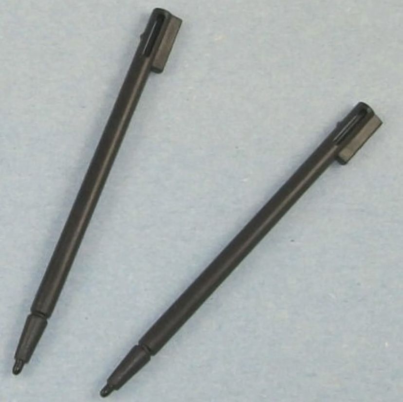 2 Pack Nintendo DS Stylus For Original Only Model NTR-001 Black