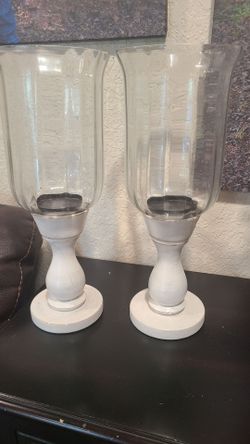 Candle holders/ decorative pillars