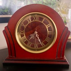 Bombay Company Wooden Mantel Clock
