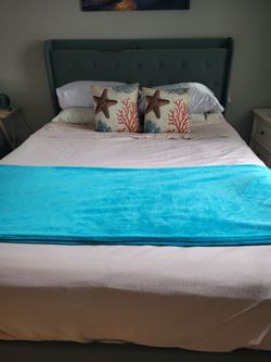 Queen Size Bed & Mattress