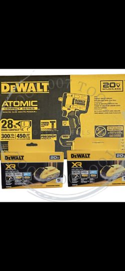 DEWALT
ATOMIC 20V MAX Cordless Brushless 3/8 in.Variable Speed Impact Wrench (Tool Only
