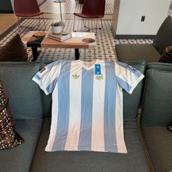 Adidas Argentina Soccer Jersey New  with Tags Size L/ XL
