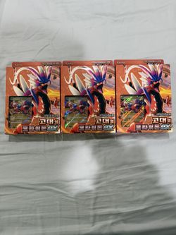 New in Box Pokemon Card Scarlet & Violet Starter Deck Ancient Koraidon EX (Korean) 
