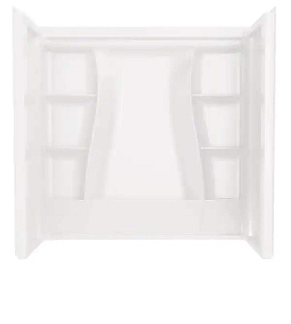 Shower Surround High Gloss White