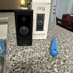 Wired Ring Doorbell Camera 