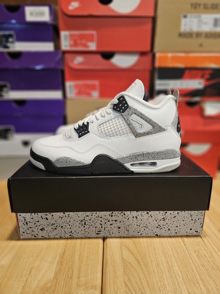 Air Jordan 4 White Cements 2025