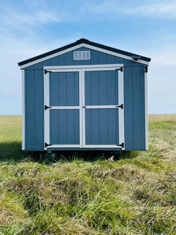 10x12 Wood Storage Shed – Excellent Condition, Includes Floor - Rock Hill, SC