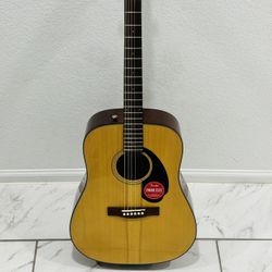 Fender CD-60S Dreadnought V2 Acoustic Guitar Pack Natural