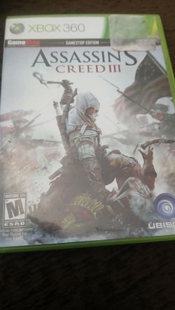 Assassin's Creed III Xbox 360