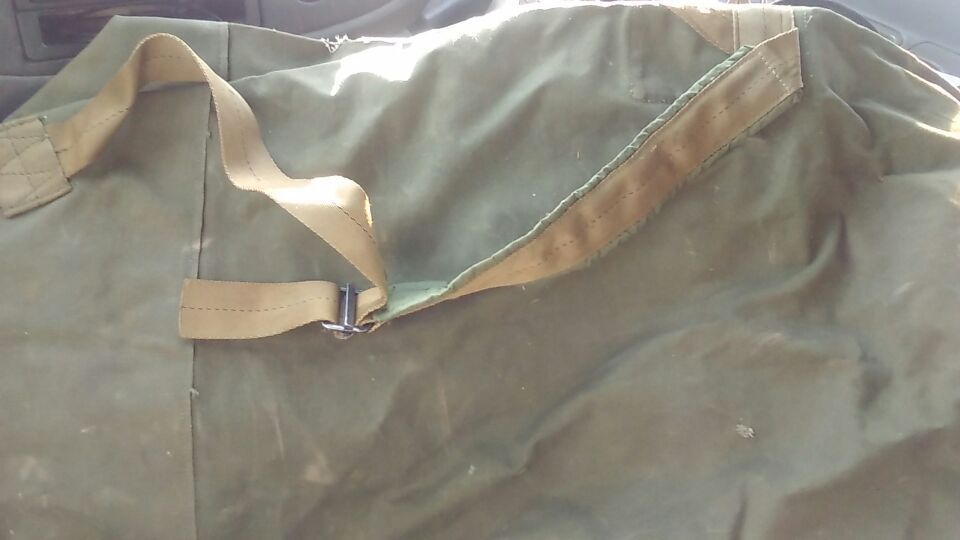 Army duffle bag