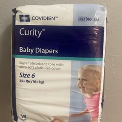 Diapers Size 6