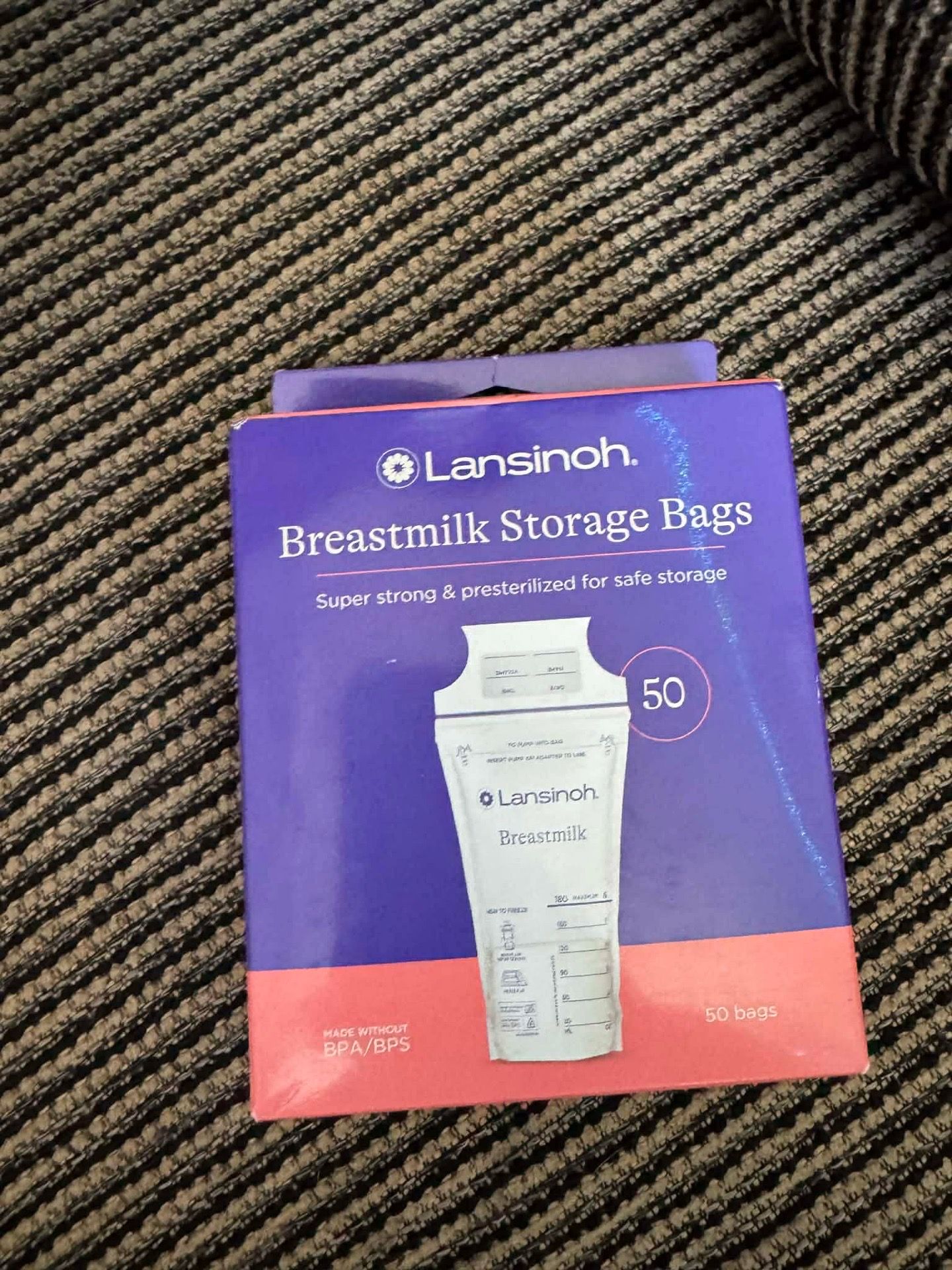 Breast milk bags