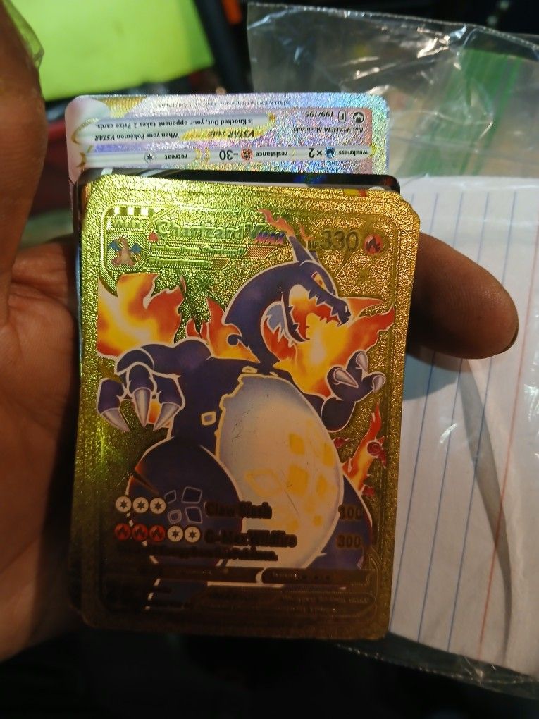 Vmax Gold Pokemon