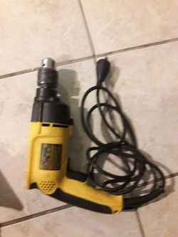 Electrical Dewalt drill for $75.00