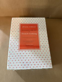 Mastering the Art of French Cooking BOOKS - Julia Child, Volume 1 & 2 Factory Sealed