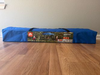 Ozark Trail 10 x 10 ft Blue Instant Slant Leg Pop-Up Outdoor Canopy