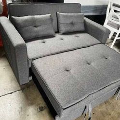 SOFA BED/GREY/NEW