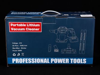 Portable Lithium Vacuum Cleaner / Blower – 21V – Like New (No Battery)