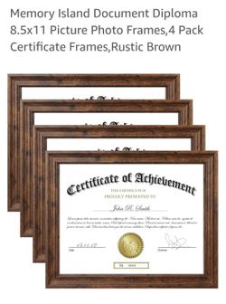 Frames For Your Diploma A Pack Of Four