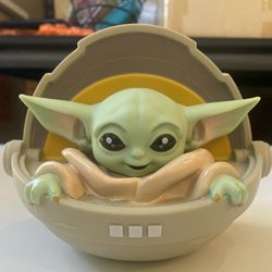 Baby Yoda Makeup Brush Holder