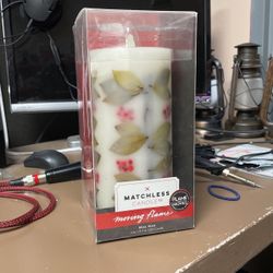 Large Flameless Candle