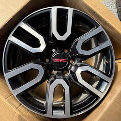 20s Gmc Denali At4 Sliverado Rims Rines Wheels 6lug 20”