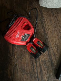 m12 battery and charger