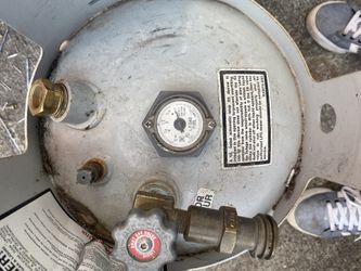 Aluminium Propane Tank Refillable Cylinder for Forklift  21.6 L