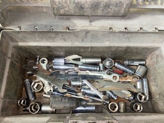 Tool box with tools