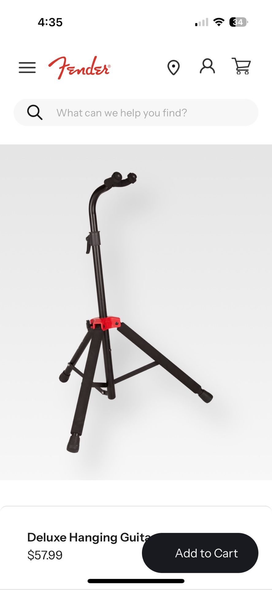 Fender Adjustable Guitar Stand
