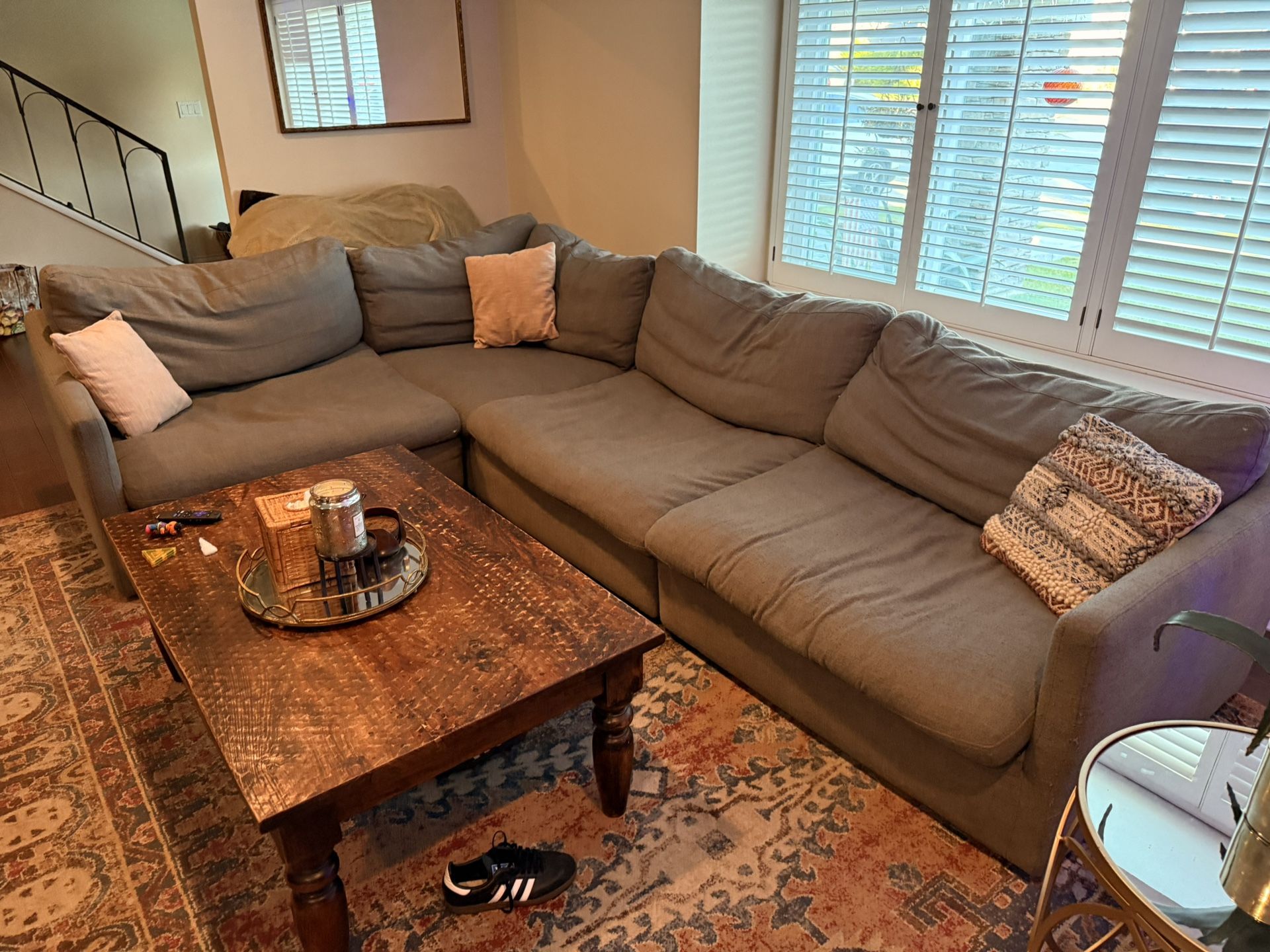 Boulevard Brand Sectional  Sofa 